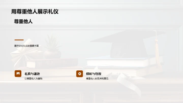 深化大学文化礼仪