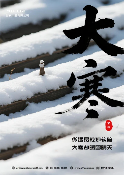 大寒二十四节气(雪)