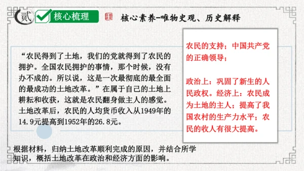 第一单元 中华人民共和国的成立和巩固 课件-2024年八年级下期中期末复习（部编版）