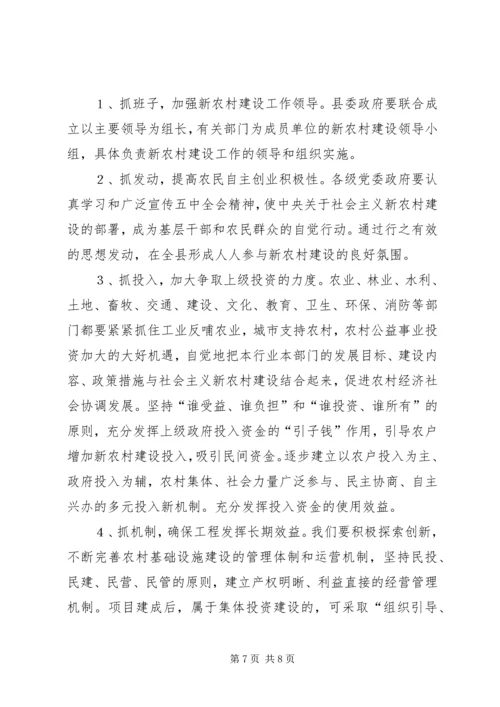 县新农村建设调研报告 (2).docx