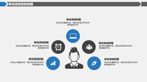 简约商务风互联网信息安全报告通用PPT模板