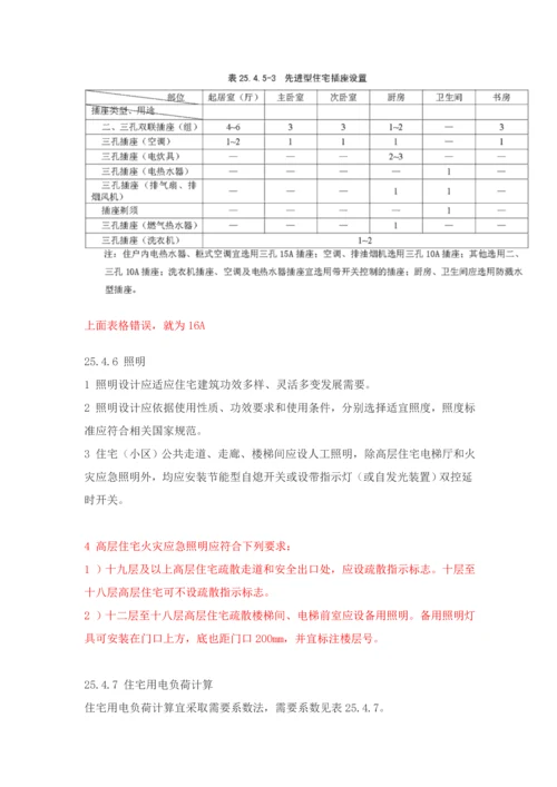 民用建筑工程电气设计标准规范.docx