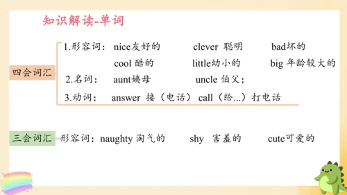 外研版（三年级起点）四年级英语下册期中核心考点集训 Module 1 复习课件(共43张PPT)