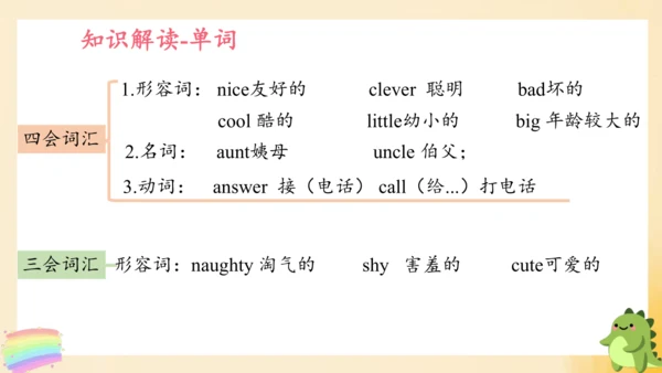 外研版（三年级起点）四年级英语下册期中核心考点集训 Module 1 复习课件(共43张PPT)