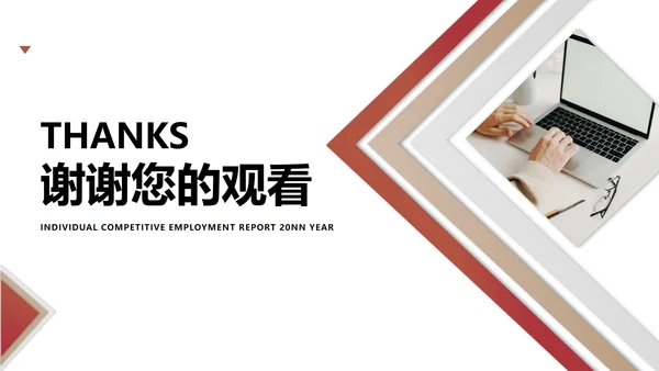 白色几何风个人职场竞聘述职报告PPT模板