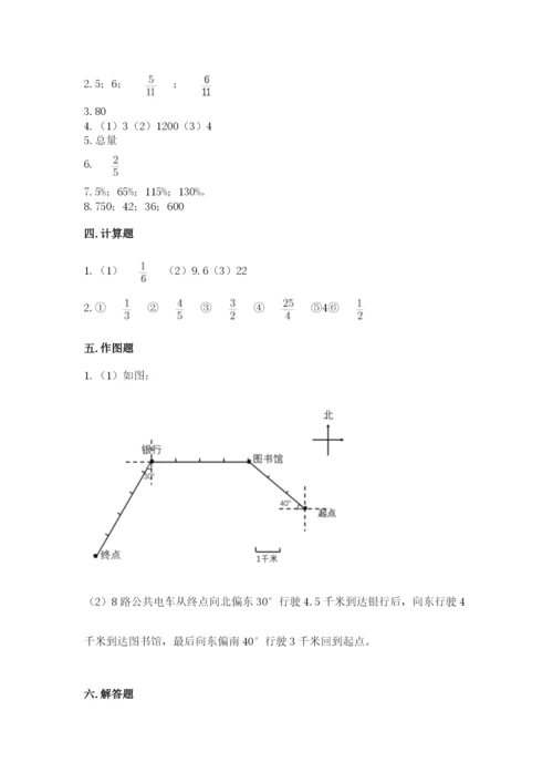 小学数学六年级上册期末卷及完整答案【易错题】.docx