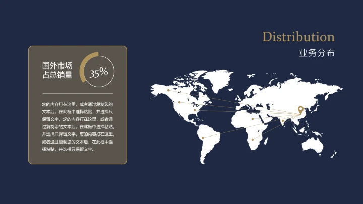 欧美风简约企业宣传PPT模板欣赏