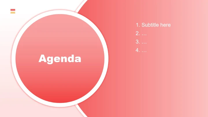 红色渐变3D卡通风个人求职简历PPT主题模板