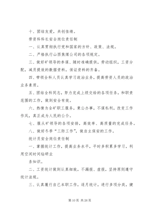 信息管理科岗位责任制.docx