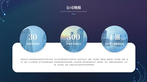 简约科技风线条互联网商业计划书产品介绍产品发布ppt模板