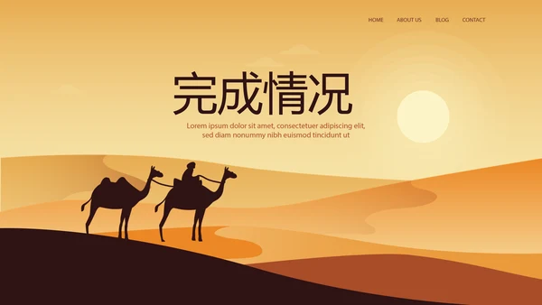 新疆风情西域文化旅游圣地动态PPT