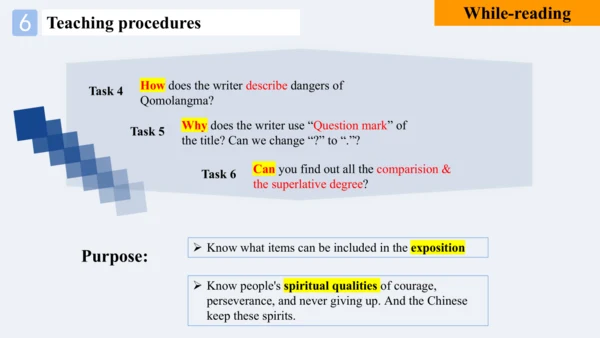Unit7 单元整体教学说课课件（人教八下Unit 7 What's the highest mou