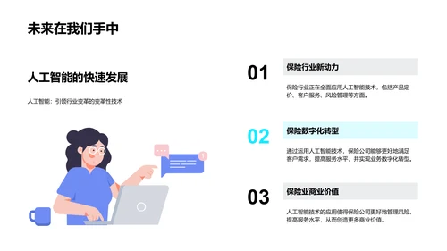AI助力保险业变革PPT模板