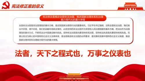 学习解读中华人民共和国宪法修正案PPT