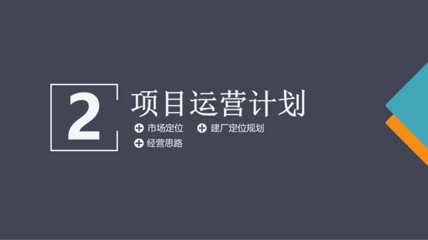 公司企业项目创办商业计划书PPT模板