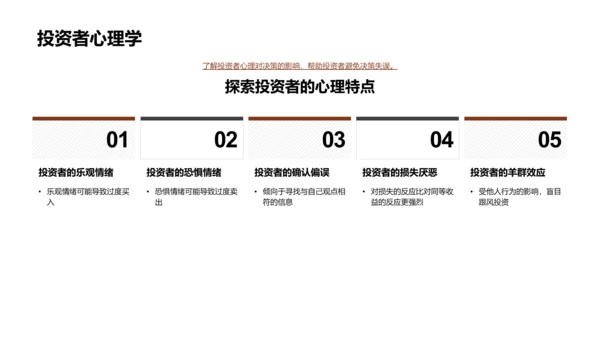 科学投资决策PPT模板