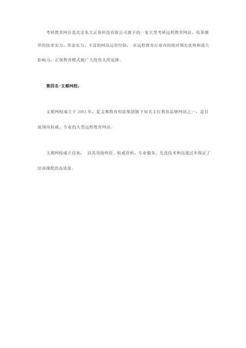 考研机构排名.docx