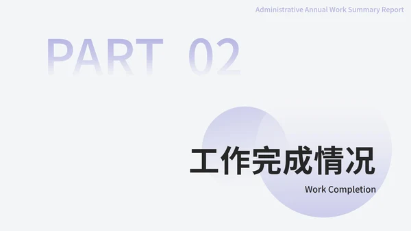 紫色渐变几何工作汇报ppt模板