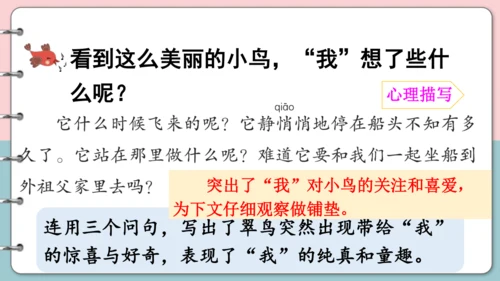 第15课《搭船的鸟》（第二课时）课件