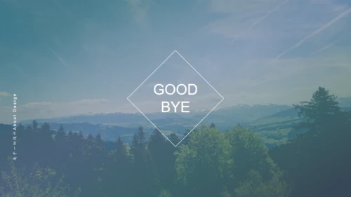 山河远阔大气山景通用PPT模板