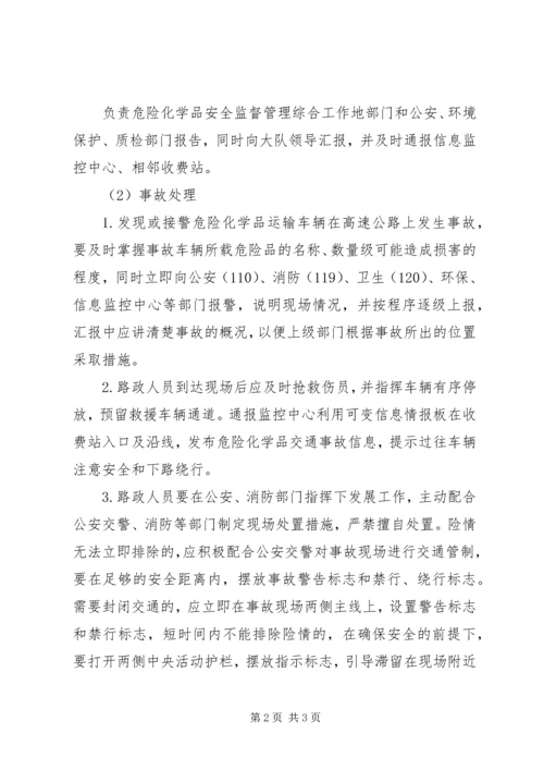 重大危险源应急预案处置方案 (4).docx