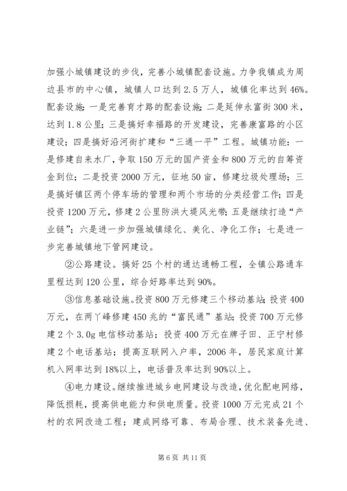 乡镇经济和发展总体规划.docx