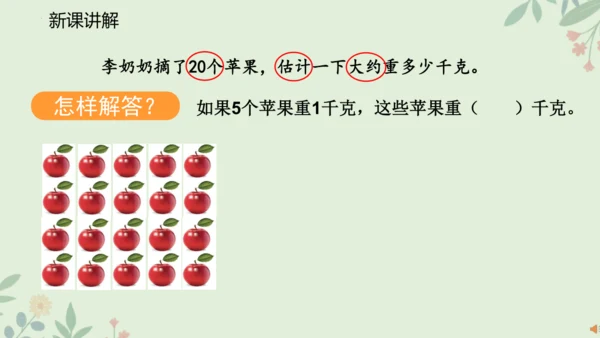 8 克和千克课件(共22张PPT)二年级下册数学人教版