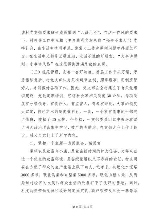 村党支部市级先进推荐材料 (2).docx