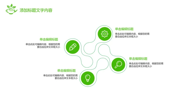 绿色唯美茶园文化茶艺品茶论道PPT模板