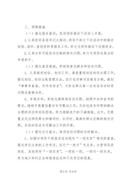 县信访局工作计划范文.docx