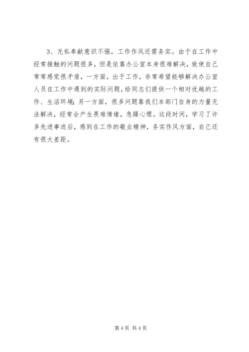 思想纪律作风整顿自查报告.docx