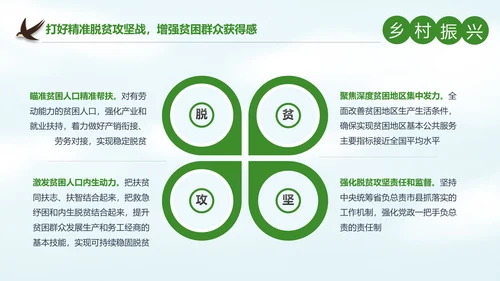 解读乡村振兴战略三农工作新农村建设脱贫攻坚PPT