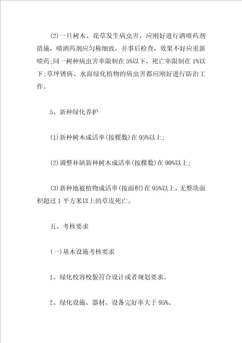 校园绿化管理制度