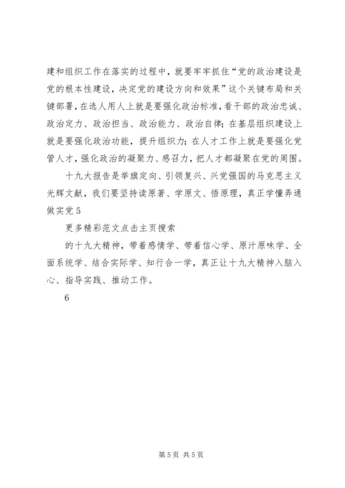 如何学习贯彻落实十九大精神.docx