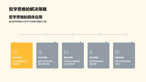 哲学解读教育难题