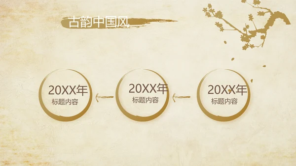 古香古色中医文化工作总结汇报计划动态PPT