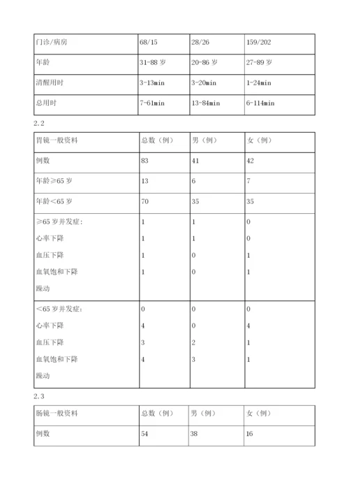 不同年龄段患者无痛胃肠镜检查的护理体会.docx