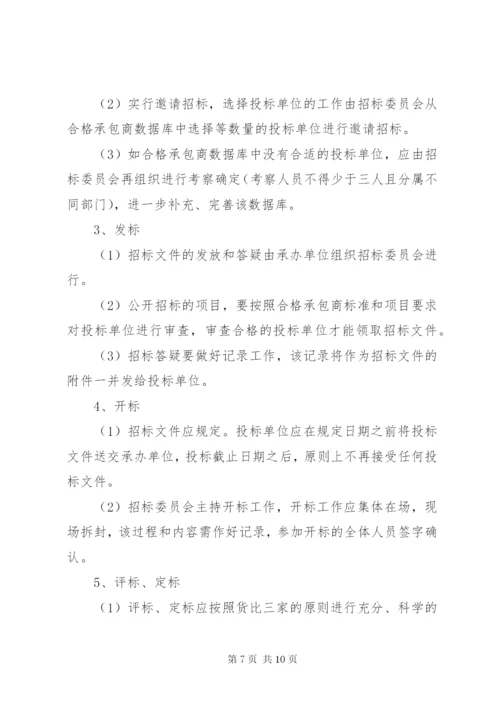 大学建设工程招标管理制度精选.docx