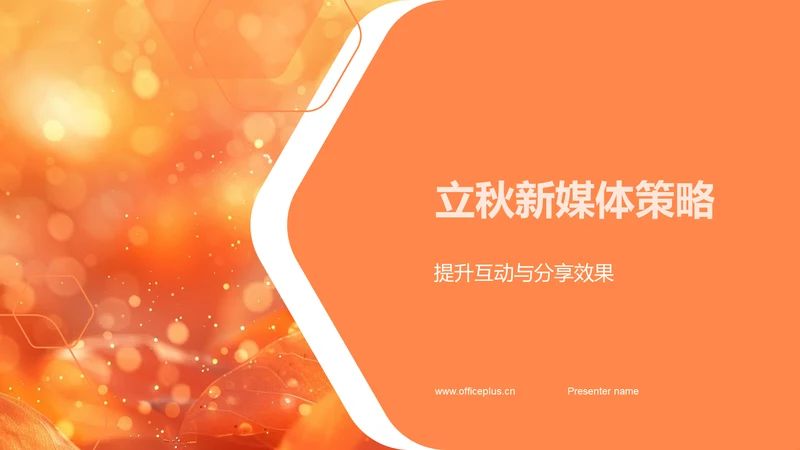 立秋新媒体策略