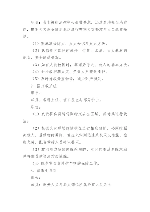 医院消防应急预案.docx