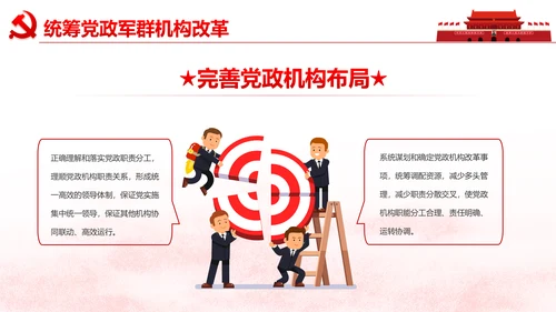 中央关于深化党和国家机构改革的决定PPT