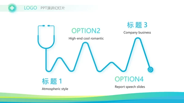 社区医疗保险工作总结汇报动态PPT模板
