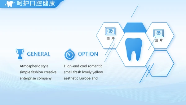 口腔健康守护计划牙科工作总结PPT