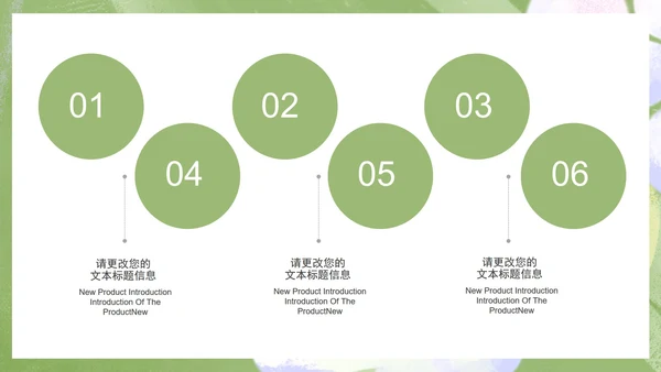 小清新简约治愈白云总结汇报PPT模板