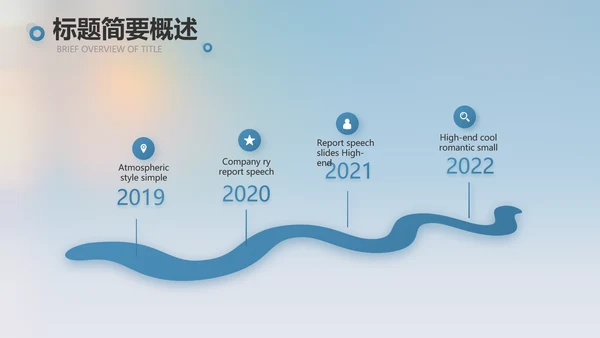 天气预报气候变化动态PPT模板