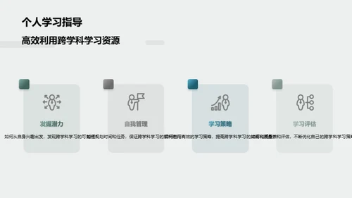 探索跨学科学习之路