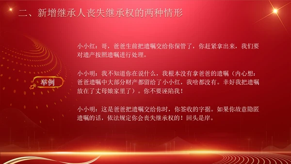 民法典继承编解读科技红色法律
