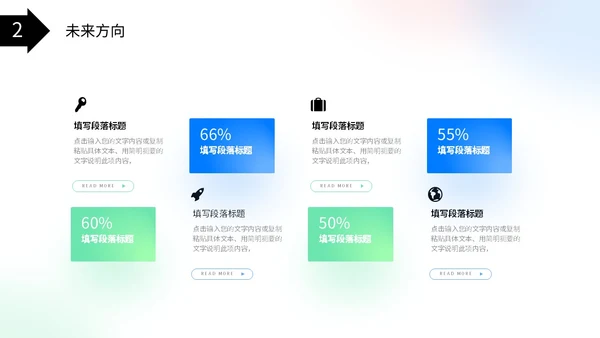 弥散风蓝绿色渐变企业公司简介产品介绍投融资PPT公司介绍