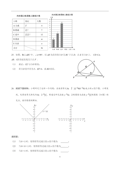 2021海淀区初三数学二模试题及答案.docx