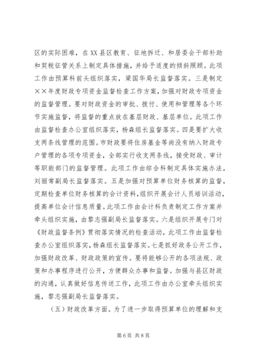 财政局保持共产党员先进性整改实施方案 (4).docx